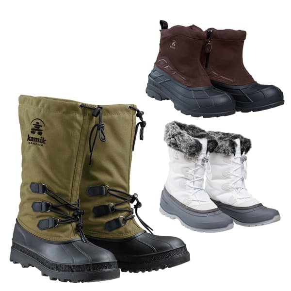 kamik（カミック）| 防寒ブーツ/レインブーツ | 登山靴のキャラバン