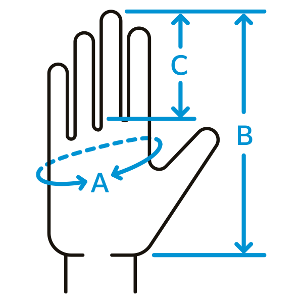 グローブサイズ