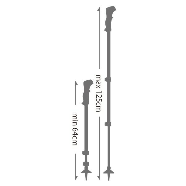 レキ キャラバン メンズ レディース レガシーライト PRO AS 競技 登山 トレッキング ポール 軽量 小型 高機能 ブラック 黒 送料無料 Caravan 1300531 レガシーライト PRO AS | 登山靴のキャラバン公式サイト