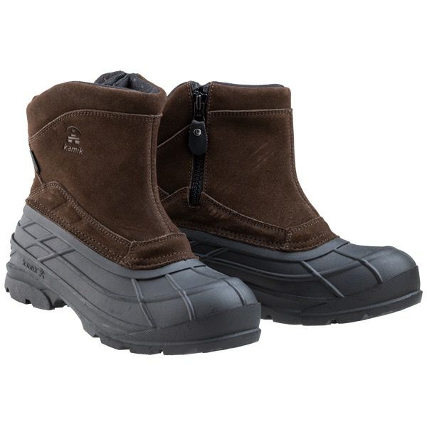 カミック キャラバン メンズ シャンプラン WIDE ブーツ 靴 シューズ 防寒 保温 雪 雨 脱ぎ履きしやすい 防水加工 耐寒 断熱 レザー ブラック 黒 ブラウン 茶色 送料無料 Caravan 1600228 000000001084-01-l.jpg?t=